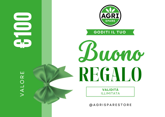Buono regalo Agri Spare store