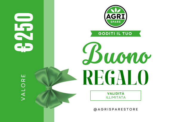 Buono regalo Agri Spare store